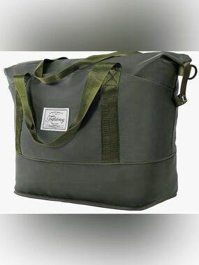 Olive Green Travel Tote New
